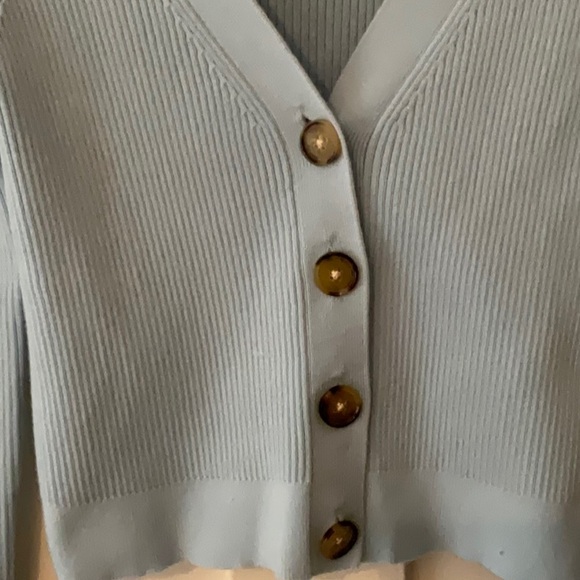 LPA RIBBED CROPPED CARDIGAN - Picture 9 of 13